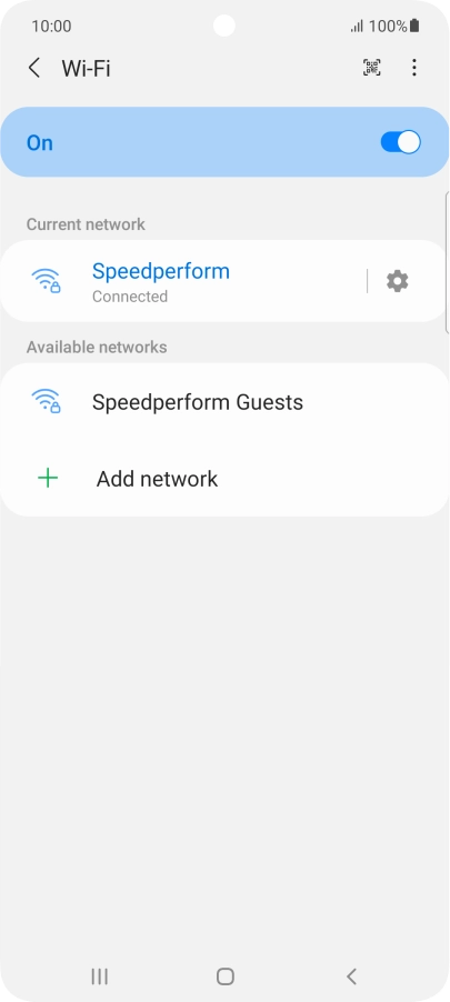 Press the Home key to return to the home screen. Press the Home key to return to the home screen.