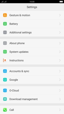 Press Additional settings. Press Additional settings.