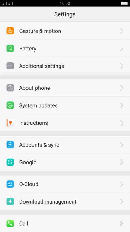 Press Additional settings. Press Additional settings.