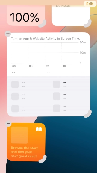 Press the Home key. Press the Home key.
