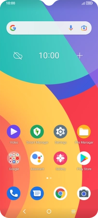 Press the phone icon. Press the phone icon.