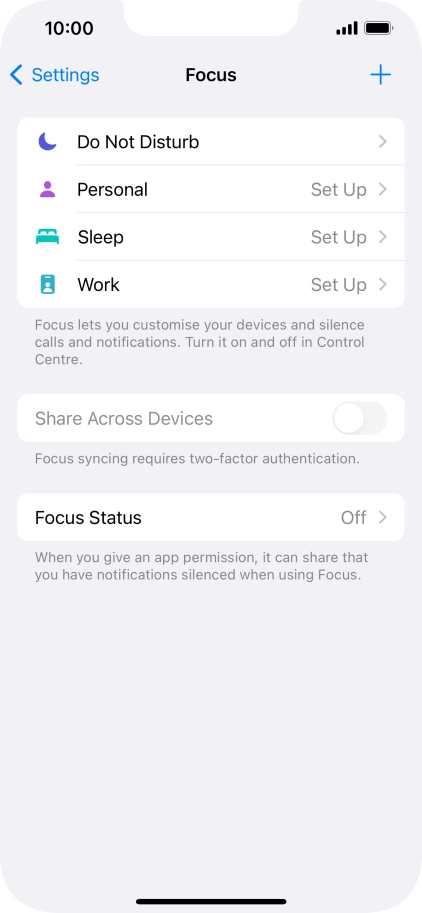 Press Do Not Disturb. Press Do Not Disturb.