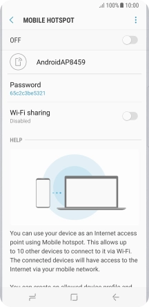 Press the menu icon. Press the menu icon.