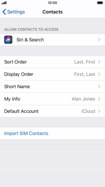 Press Import SIM Contacts. Press Import SIM Contacts.