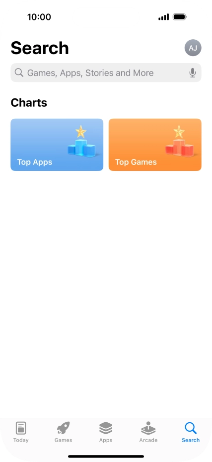 Press the search field and key in the name or subject of the required app. Press the search field and key in the name or subject of the required app.
