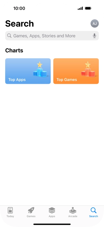 Press the search field and key in the name or subject of the required app. Press the search field and key in the name or subject of the required app.