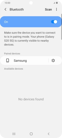 Press the Home key to return to the home screen. Press the Home key to return to the home screen.