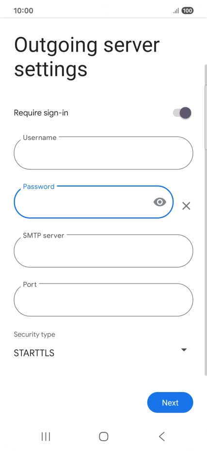 Press the field below Press the field below