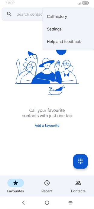 Press Settings. Press Settings.