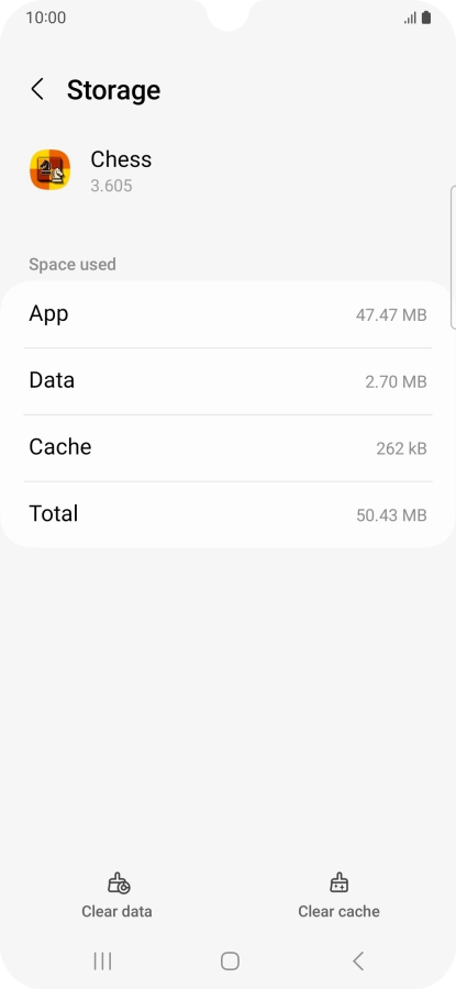 Press Clear cache. Press Clear cache.