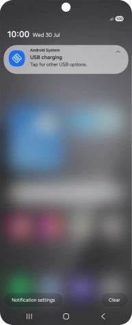 Press Tap for other USB options.. Press Tap for other USB options..