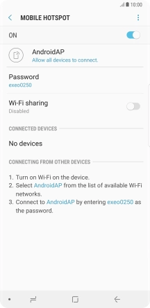 Press the Home key to return to the home screen. Press the Home key to return to the home screen.