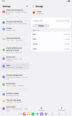 Press Change. Press Change.