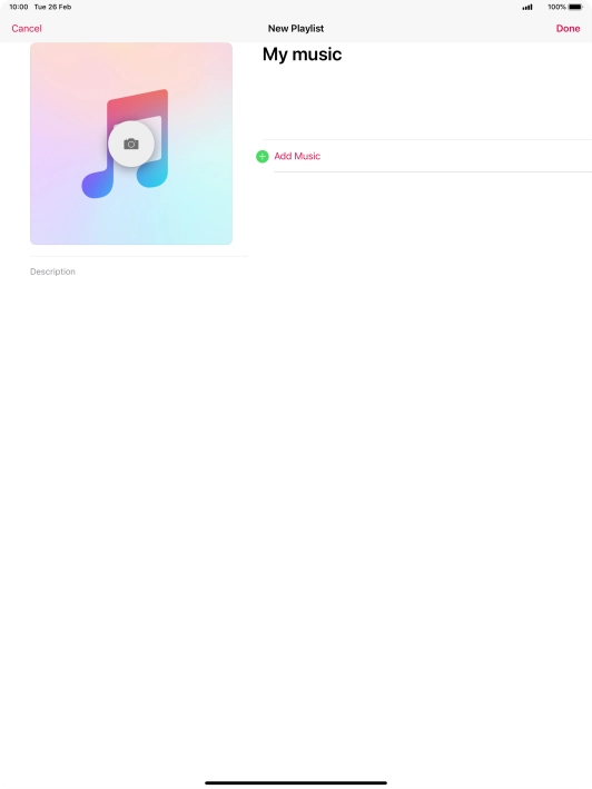 Press Add Music. Press Add Music.