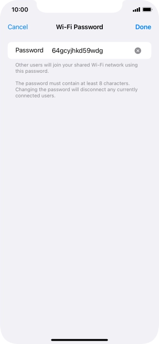 Press Done. Press Done.