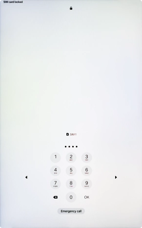 If you're asked to key in your PIN, do so and press OK. If you're asked to key in your PIN, do so and press OK.