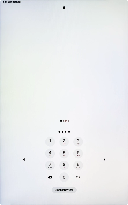 If you're asked to key in your PIN, do so and press OK. If you're asked to key in your PIN, do so and press OK.