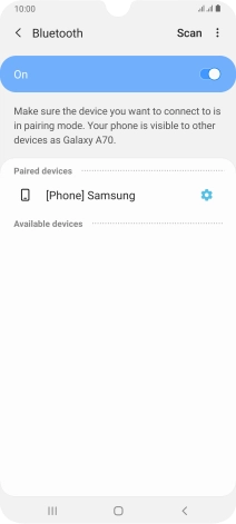 Press the Home key to return to the home screen. Press the Home key to return to the home screen.