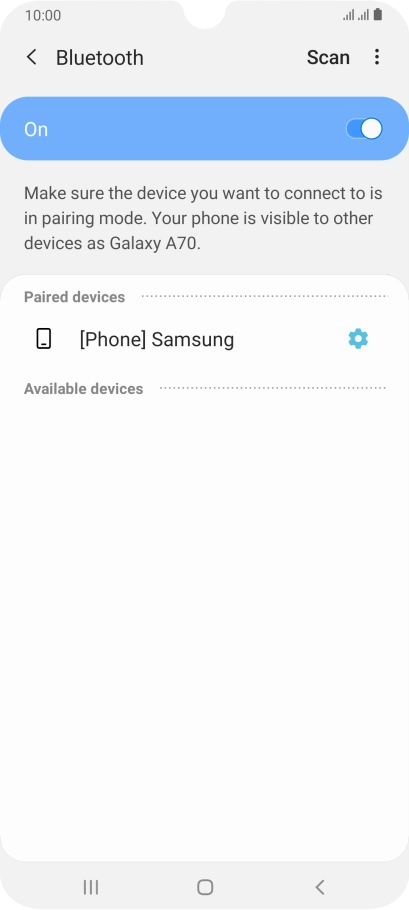 Press the Home key to return to the home screen. Press the Home key to return to the home screen.