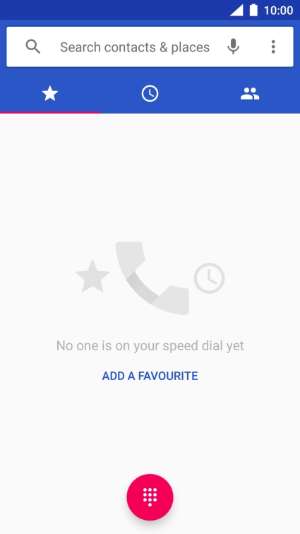 Press the menu icon. Press the menu icon.