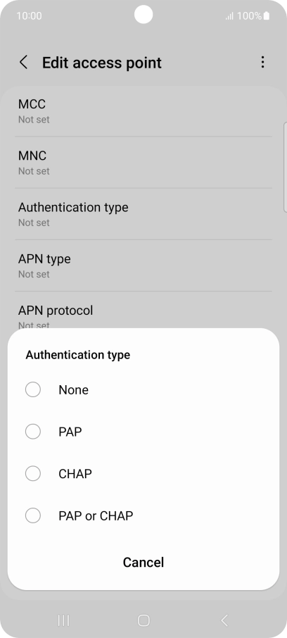 Press PAP. Press PAP.