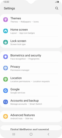 Press Lock screen. Press Lock screen.