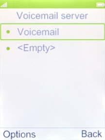 Highlight Voicemail. Highlight Voicemail.