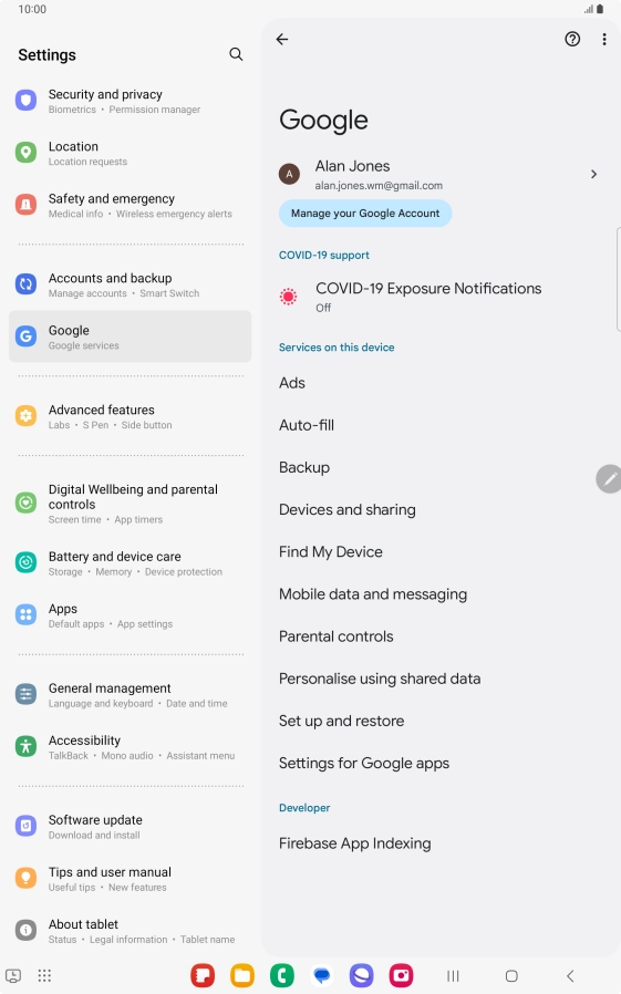 Press Find My Device. Press Find My Device.