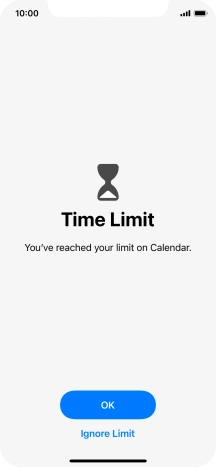 Press Ignore Limit. Press Ignore Limit.