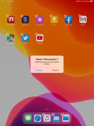 Press Delete. Press Delete.
