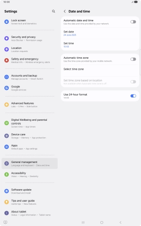 Press the indicator next to Press the indicator next to