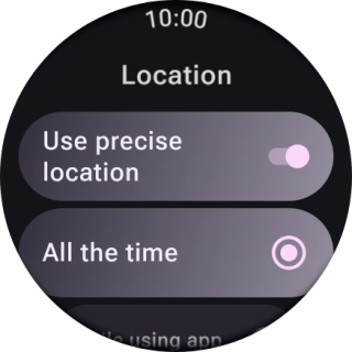 Follow the instructions on the screen to select the required settings and turn the function on or off. Follow the instructions on the screen to select the required settings and turn the function on or off.