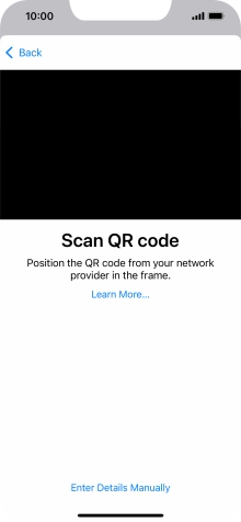 Place the QR code you've received inside the phone camera frame to scan the code. Place the QR code you've received inside the phone camera frame to scan the code.
