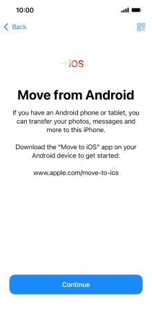 To transfer content to your phone, you need to install the app To transfer content to your phone, you need to install the app