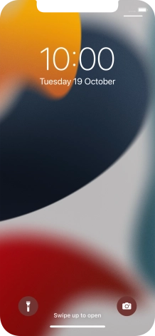 Slide your finger upwards starting from the bottom of the screen. Slide your finger upwards starting from the bottom of the screen.