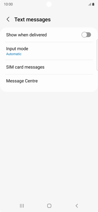 Press Message Centre. Press Message Centre.