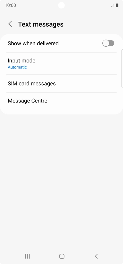 Press Message Centre. Press Message Centre.