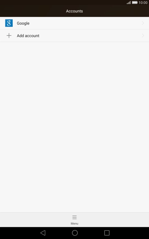 Press the Home key to return to the home screen. Press the Home key to return to the home screen.