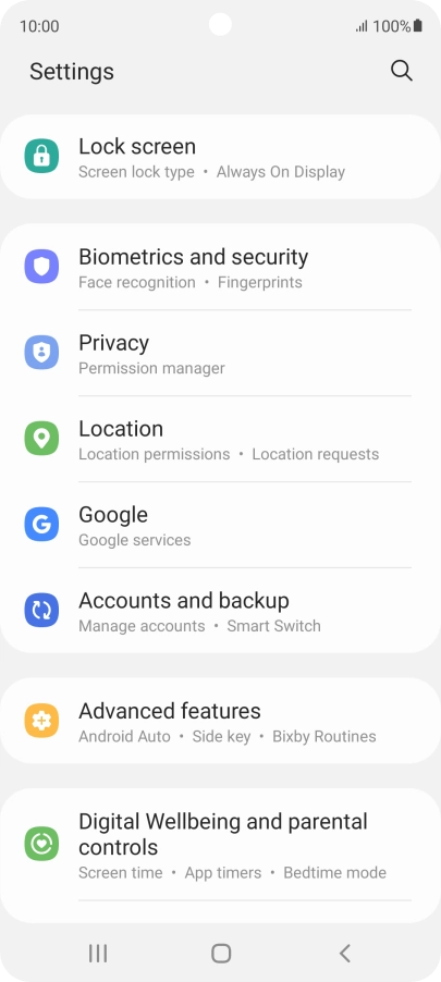 Press Accounts and backup. Press Accounts and backup.