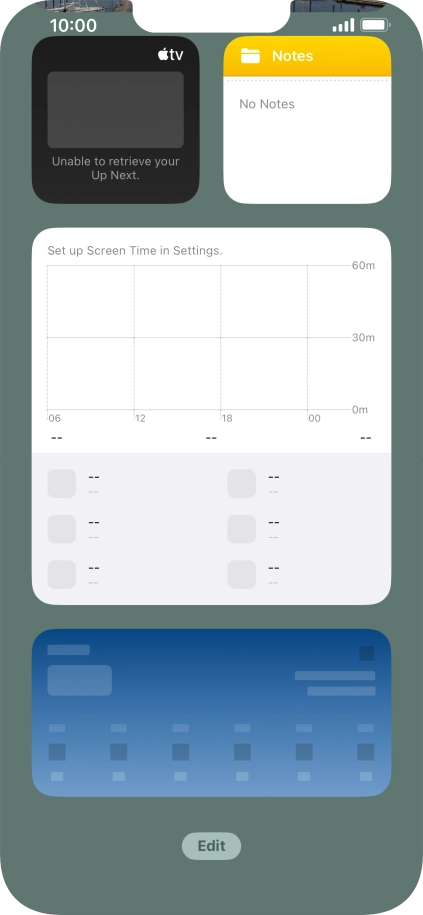 Press Edit. Press Edit.