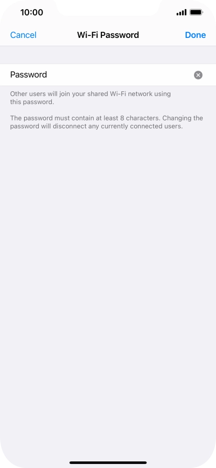 Press Done. Press Done.