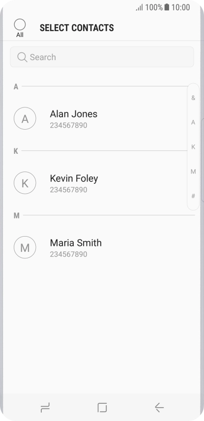 Press the field above Press the field above