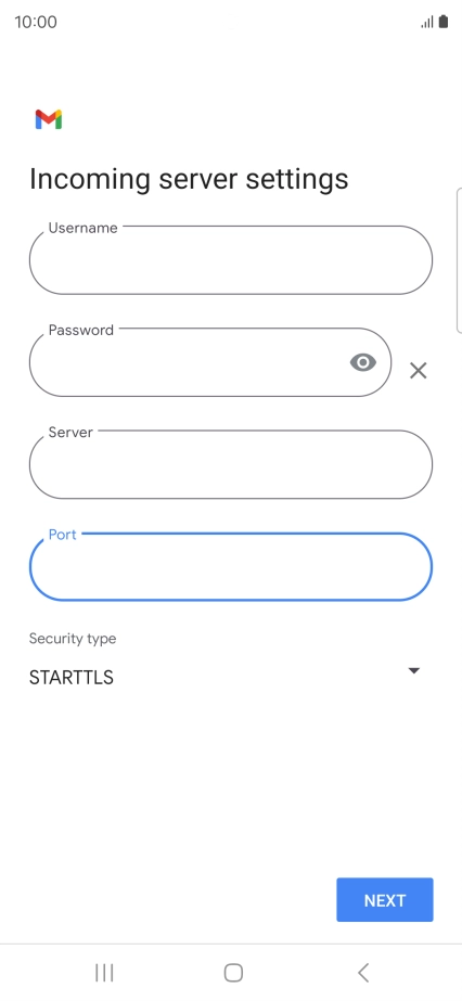 Press the drop down list below Press the drop down list below