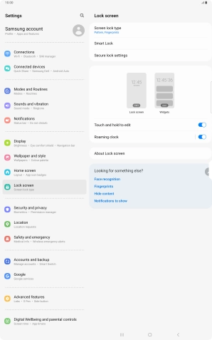 Press Screen lock type and key in the additional lock code you created earlier. Press Screen lock type and key in the additional lock code you created earlier.