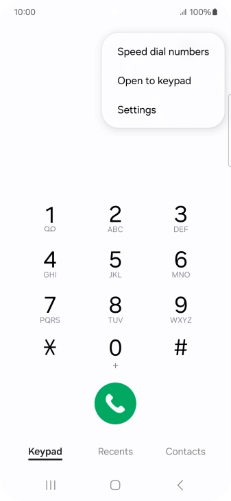 Press Settings. Press Settings.