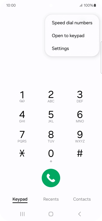 Press Settings. Press Settings.