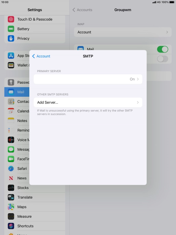 Press the field below Press the field below