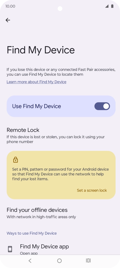 Press the Home key to return to the home screen. Press the Home key to return to the home screen.
