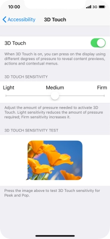 Press and drag the indicator below Press and drag the indicator below