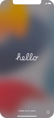 Slide your finger upwards starting from the bottom of the screen. Slide your finger upwards starting from the bottom of the screen.